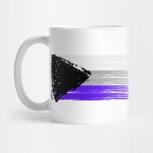 Pride Collection - Demisexual Pride Flag (Paint Streak/Horizontal) Mug